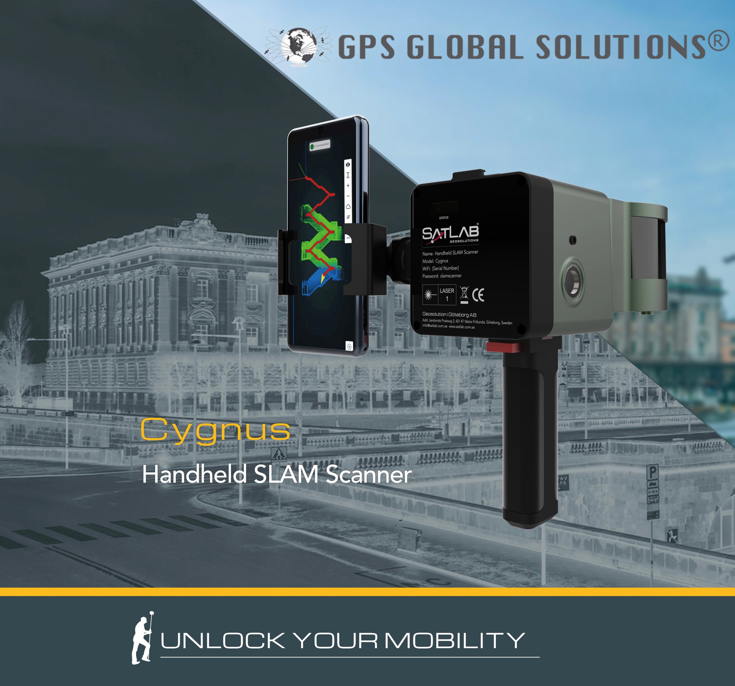 STONEX XH120 SLAM Scanner 3D – GPS GLOBAL SOLUTIONS®